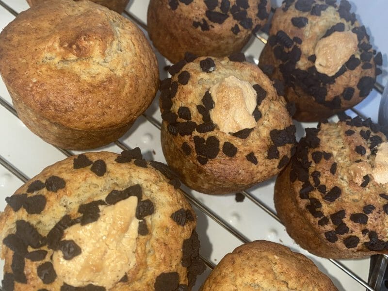Cliquez pour zoomer ! Muffins à la banane Thermomix par tiitin