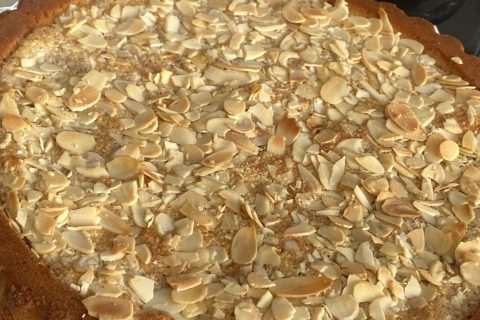 Cliquez pour zoomer ! Gâteau façon croissant aux amandes Thermomix par tiitin