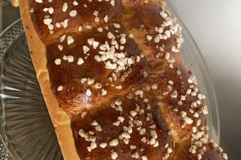 Cliquez pour zoomer ! Brioche tressée à la mie filante Thermomix par tiitin