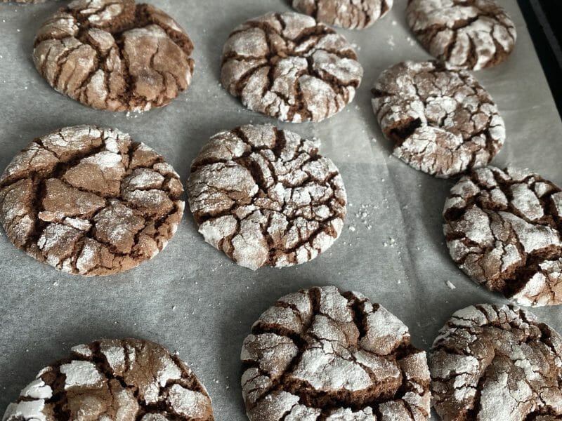 Cliquez pour zoomer ! Craquelés au chocolat Thermomix par tiitin