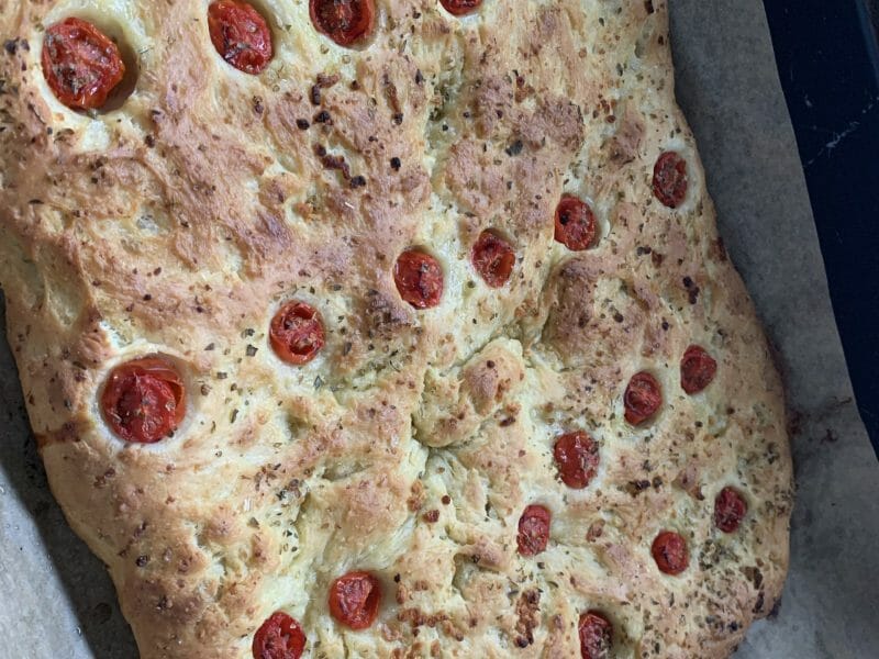 Cliquez pour zoomer ! Focaccia des Pouilles Thermomix par sarah_828