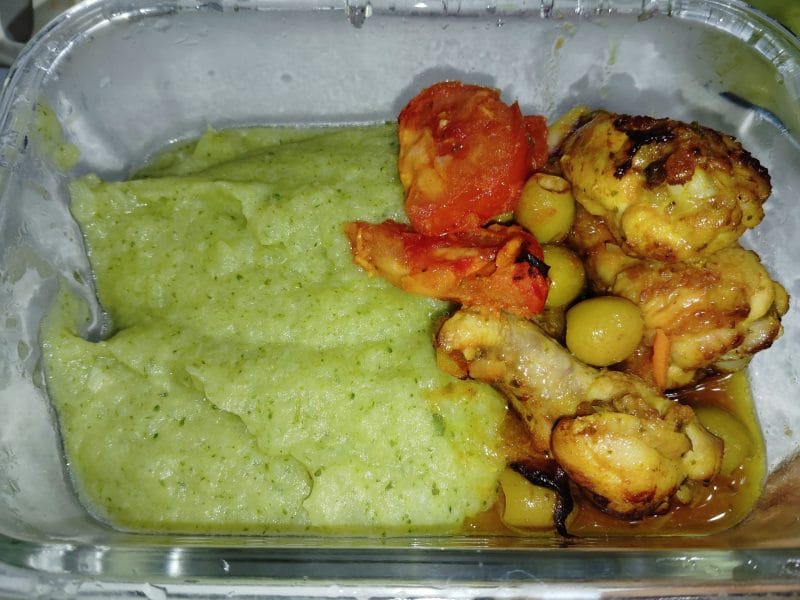 Cliquez pour zoomer ! Purée de brocolis et pommes de terre Thermomix par kds971