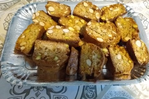 Cliquez pour zoomer ! Biscotti amandes, abricots et pistaches Thermomix par nonotte74