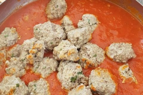 Cliquez pour zoomer ! Boulettes de viandes à la sauce tomate Thermomix par Anna25MTB
