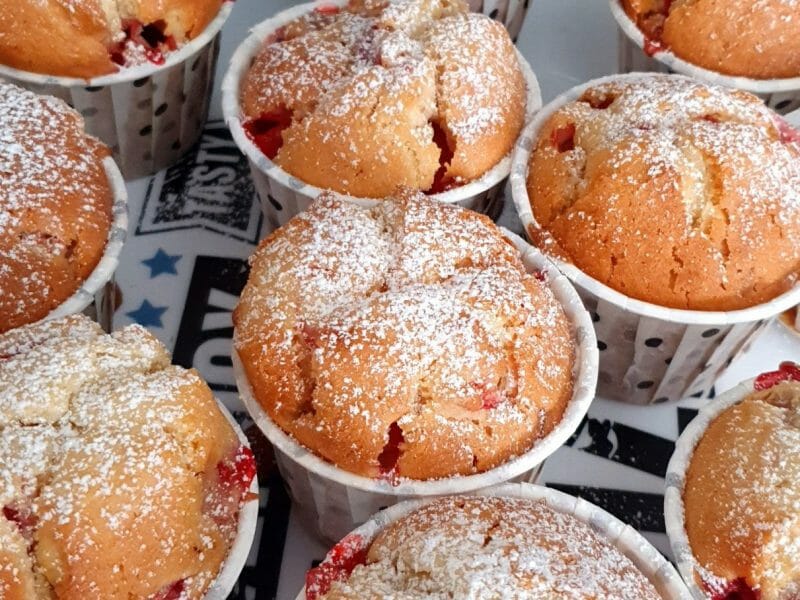 Cliquez pour zoomer ! Muffins aux fraises Thermomix par mannou_1