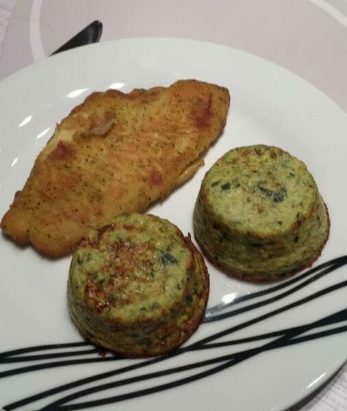 Cliquez pour zoomer ! Flan de courgettes Thermomix par Mahy