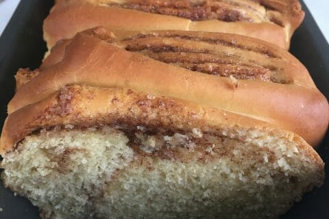 Cliquez pour zoomer ! Brioche à effeuiller à la cannelle Thermomix par Mahy