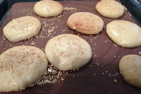 Cliquez pour zoomer ! Pains hamburger au Thermomix