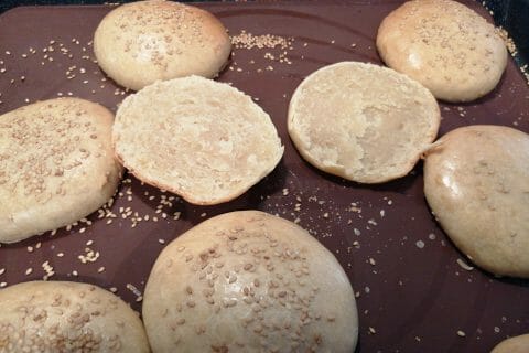 Cliquez pour zoomer ! Pains hamburger au Thermomix