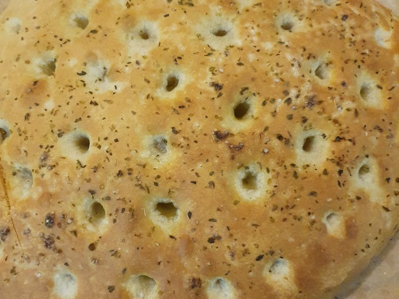 Cliquez pour zoomer ! Focaccia Thermomix par Vaness33130