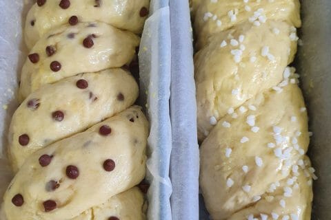 Cliquez pour zoomer ! Brioche tressée à la mie filante Thermomix par Vaness33130