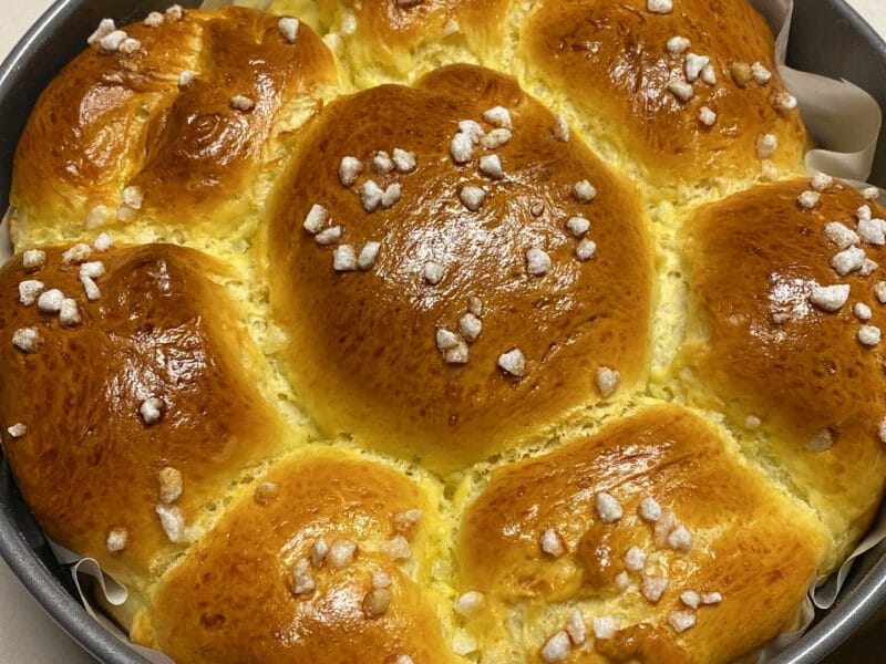 Cliquez pour zoomer ! Brioche moelleuse aux jaunes d’oeufs Thermomix par cheliaubry