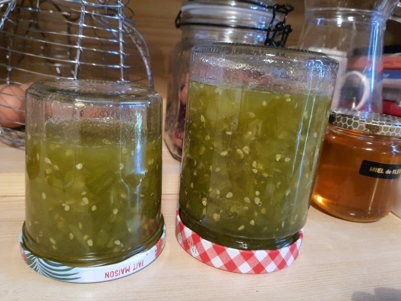 Cliquez pour zoomer ! Confiture de tomates vertes Thermomix par flopaojuju