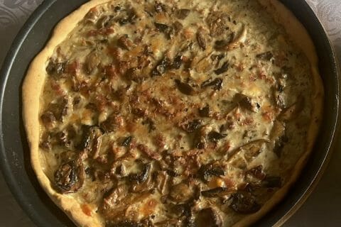Cliquez pour zoomer ! Tarte champignons et lardons Thermomix par pinok_vals