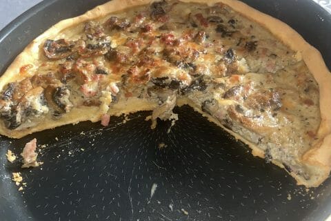 Cliquez pour zoomer ! Tarte champignons et lardons Thermomix par pinok_vals