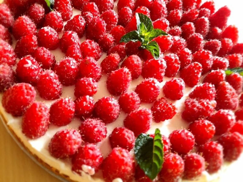 Cliquez pour zoomer ! Tarte aux fraises sans cuisson Thermomix par aurore_488