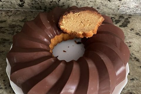 Cliquez pour zoomer ! Gâteau au yaourt et caramel beurre salé Thermomix par mitzy68