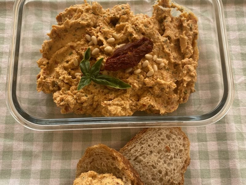 Cliquez pour zoomer ! Tartinade ricotta tomates séchées Thermomix par mitzy68