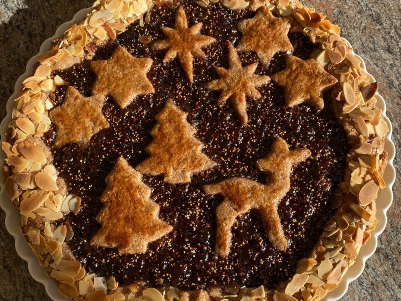 Cliquez pour zoomer ! Tarte de Linz – Linzer Torte Thermomix par mitzy68