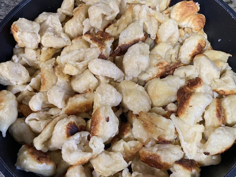 Cliquez pour zoomer ! Knepps à la crème et aux lardons Thermomix par mitzy68