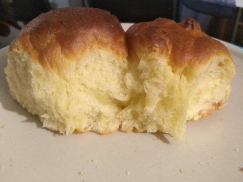 Cliquez pour zoomer ! Brioche tressée à la mie filante Thermomix par chatana
