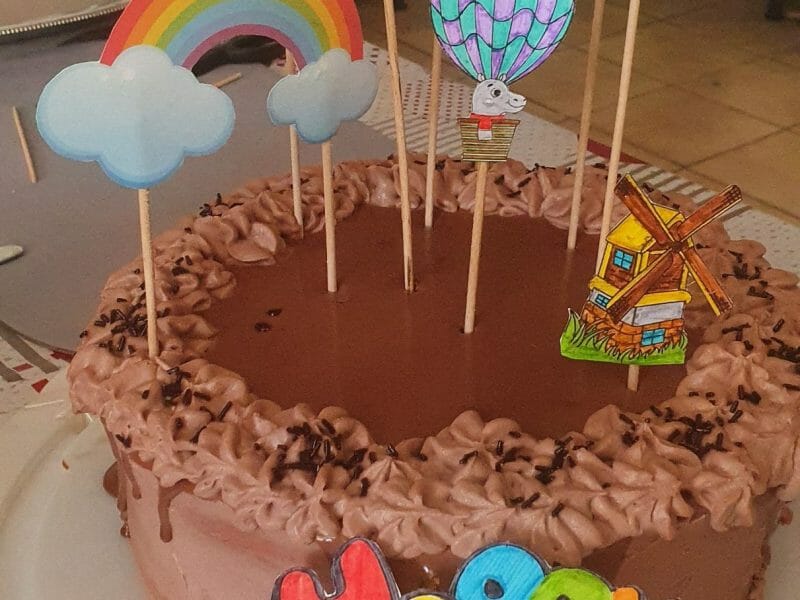 Cliquez pour zoomer ! Layer cake Kinder Bueno Thermomix par anais-5