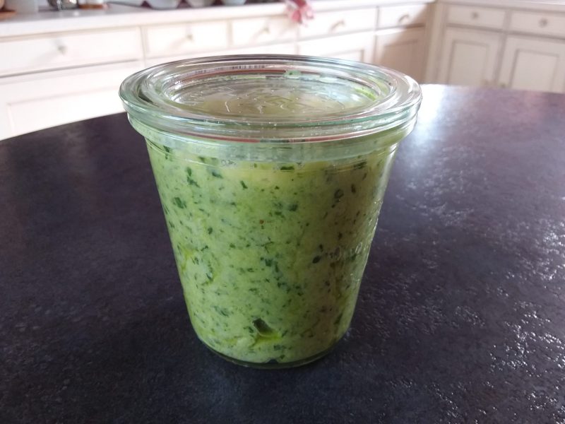 Cliquez pour zoomer ! Pesto citron basilic Thermomix par mamian