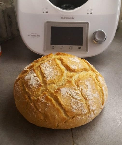 Cliquez pour zoomer ! Pain Cocotte Thermomix par jenmum3