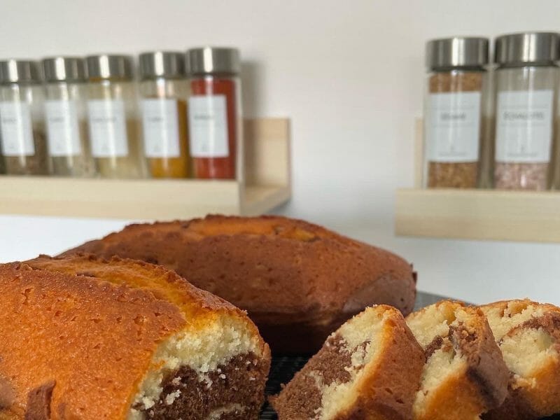 Cliquez pour zoomer ! Marbré au chocolat Thermomix par laura_1106