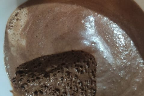 Cliquez pour zoomer ! Mousse au chocolat au jus de pois chiche Thermomix par oumsou1