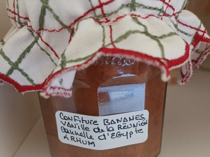 Cliquez pour zoomer ! Confiture banane, vanille et rhum Thermomix par fanfan0309