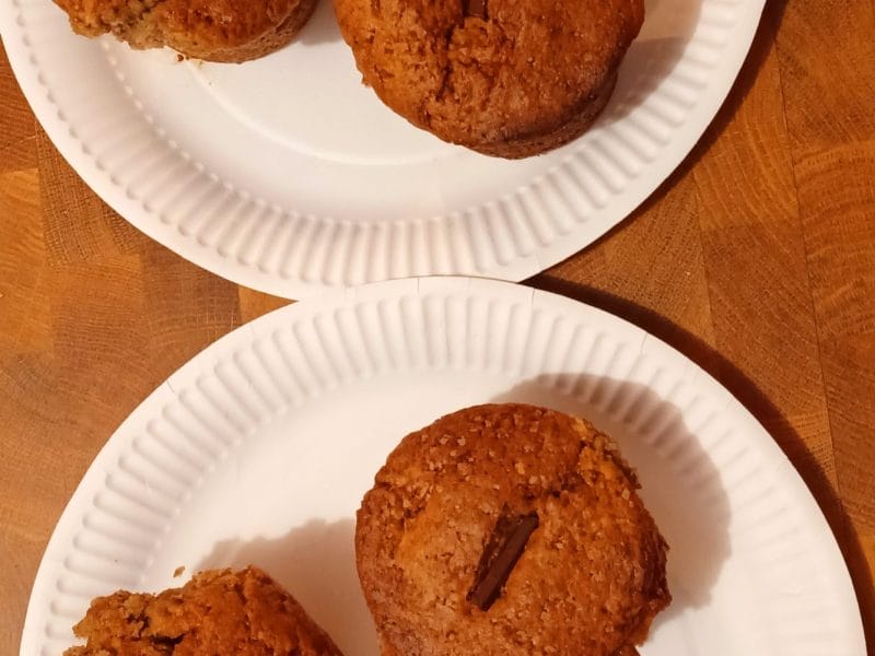 Cliquez pour zoomer ! Muffins à la banane Thermomix par fanfan0309