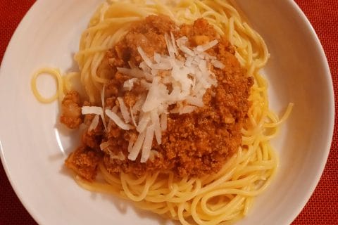 Cliquez pour zoomer ! Spaghettis bolognaise Thermomix par fanfan0309