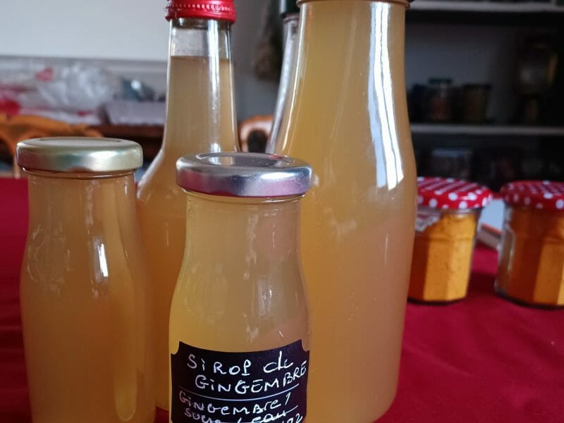 Cliquez pour zoomer ! Sirop de gingembre Thermomix par fanfan0309