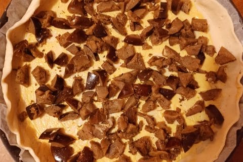 Cliquez pour zoomer ! Quiche thon et aubergines Thermomix par fanfan0309