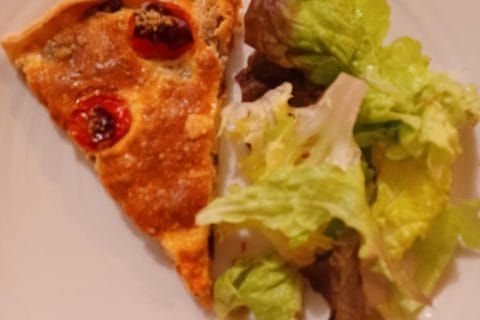 Cliquez pour zoomer ! Quiche thon et aubergines Thermomix par fanfan0309