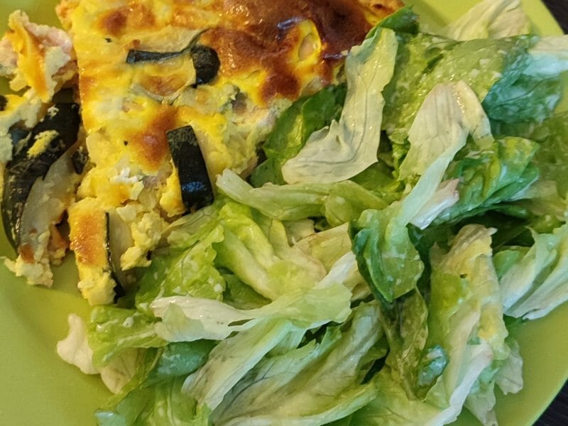 Cliquez pour zoomer ! Quiche saumon et courgettes Thermomix par magalie_139