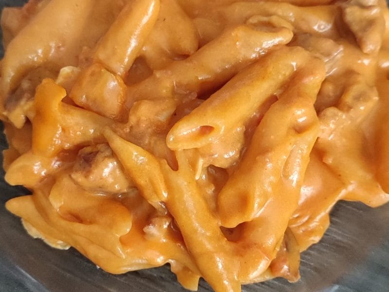 Cliquez pour zoomer ! Fusilli aux tomates et au chorizo Thermomix par magalie_139