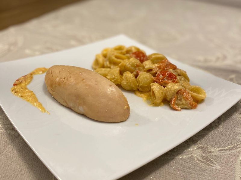 Cliquez pour zoomer ! Pâtes tomates cerises et ricotta Thermomix par Chris76