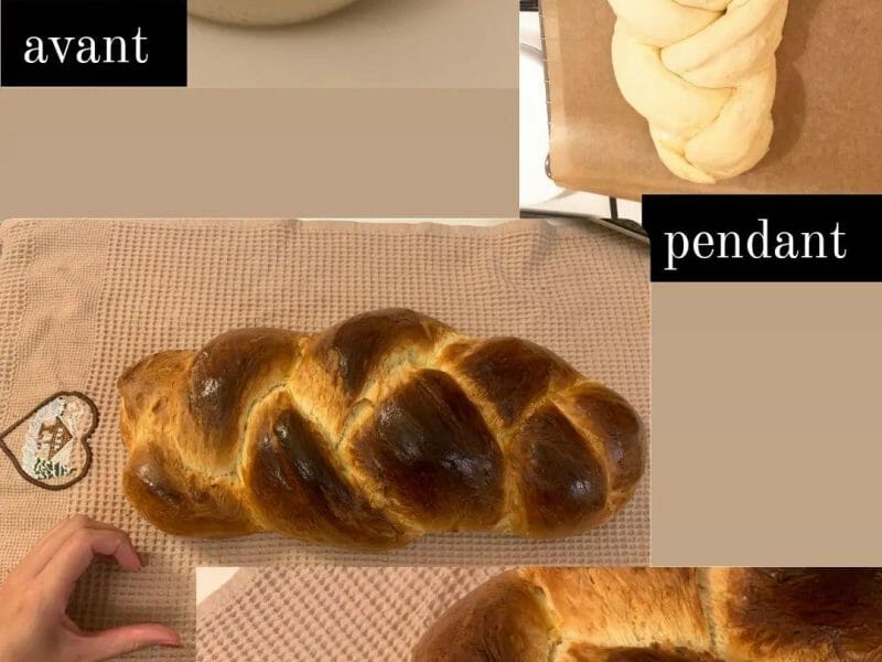 Cliquez pour zoomer ! Brioche tressée à la mie filante Thermomix par Clochette2701