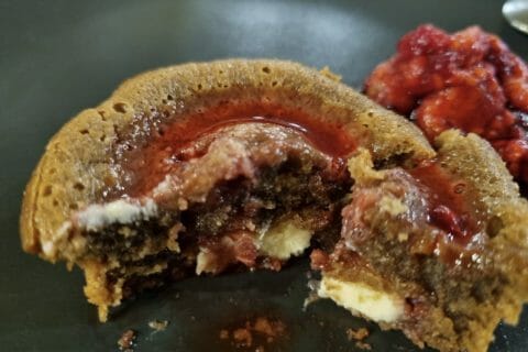 Cliquez pour zoomer ! Fondants aux deux chocolats Thermomix par jadegme