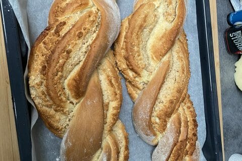 Cliquez pour zoomer ! Brioche tressée aux noisettes Thermomix par laurenedupas