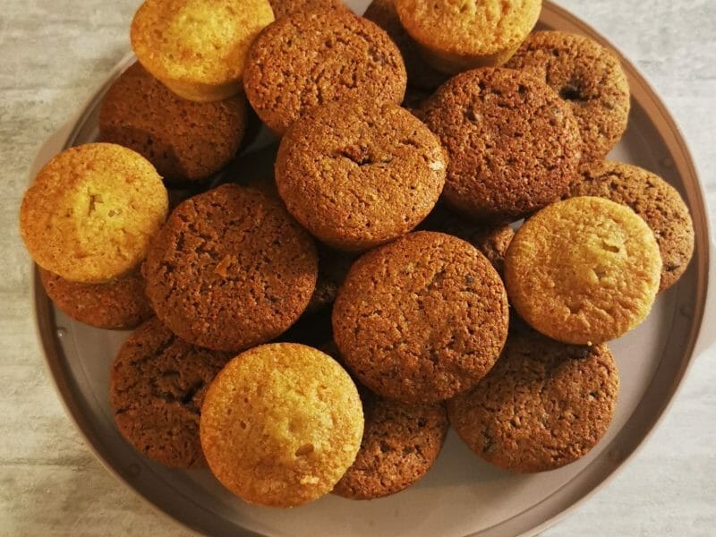 Cliquez pour zoomer ! Muffins crème de marrons Thermomix par kelly83430