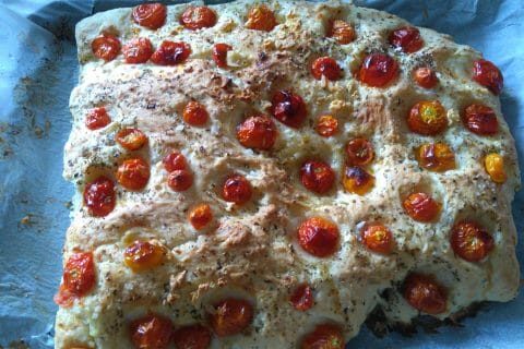 Cliquez pour zoomer ! Focaccia des Pouilles au Thermomix