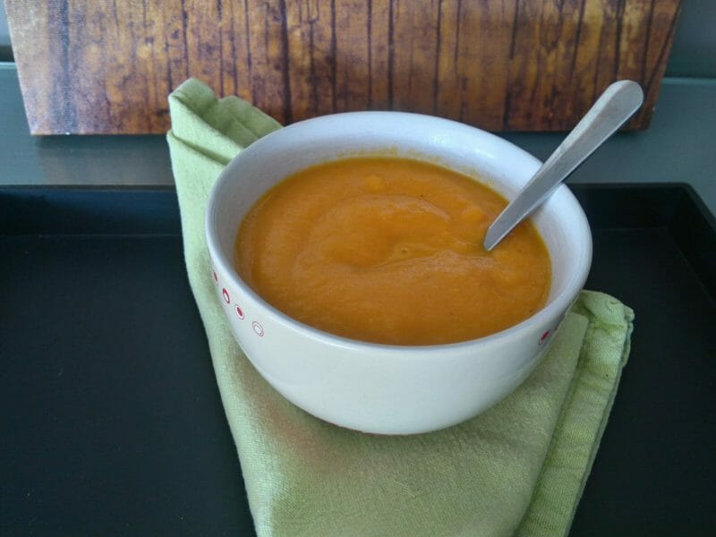 Cliquez pour zoomer ! Velouté de carottes au curry Thermomix par lefrapper