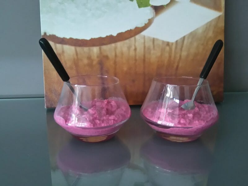 Cliquez pour zoomer ! Verrines de betterave Thermomix par lefrapper