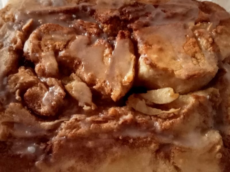 Cliquez pour zoomer ! Gâteau brioché façon cinnamon rolls Thermomix par lefrapper