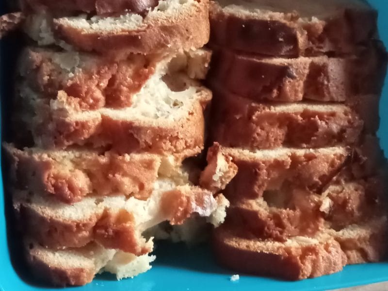 Cliquez pour zoomer ! Quatre quarts aux pommes Thermomix par lefrapper