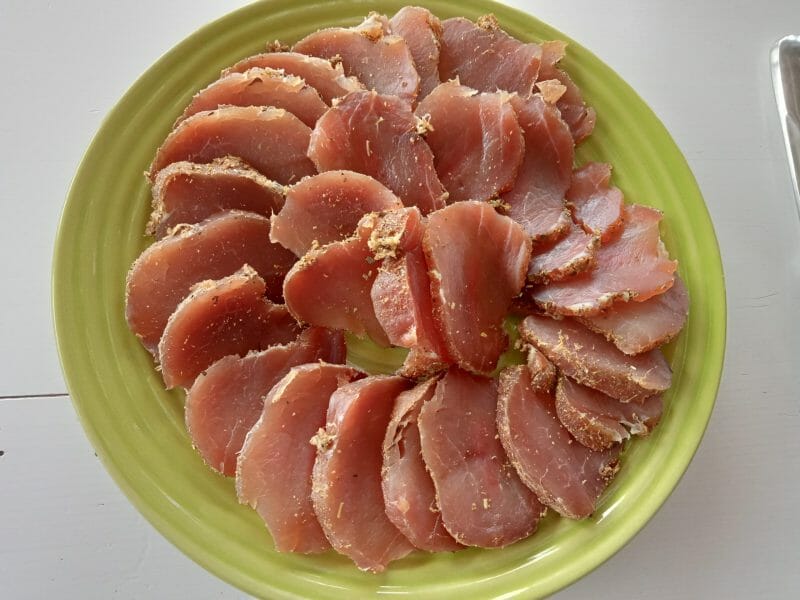 Cliquez pour zoomer ! Filet mignon séché aux herbes Thermomix par lefrapper