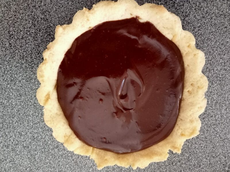 Cliquez pour zoomer ! Tartelettes chocolat et caramel beurre salé Thermomix par lefrapper